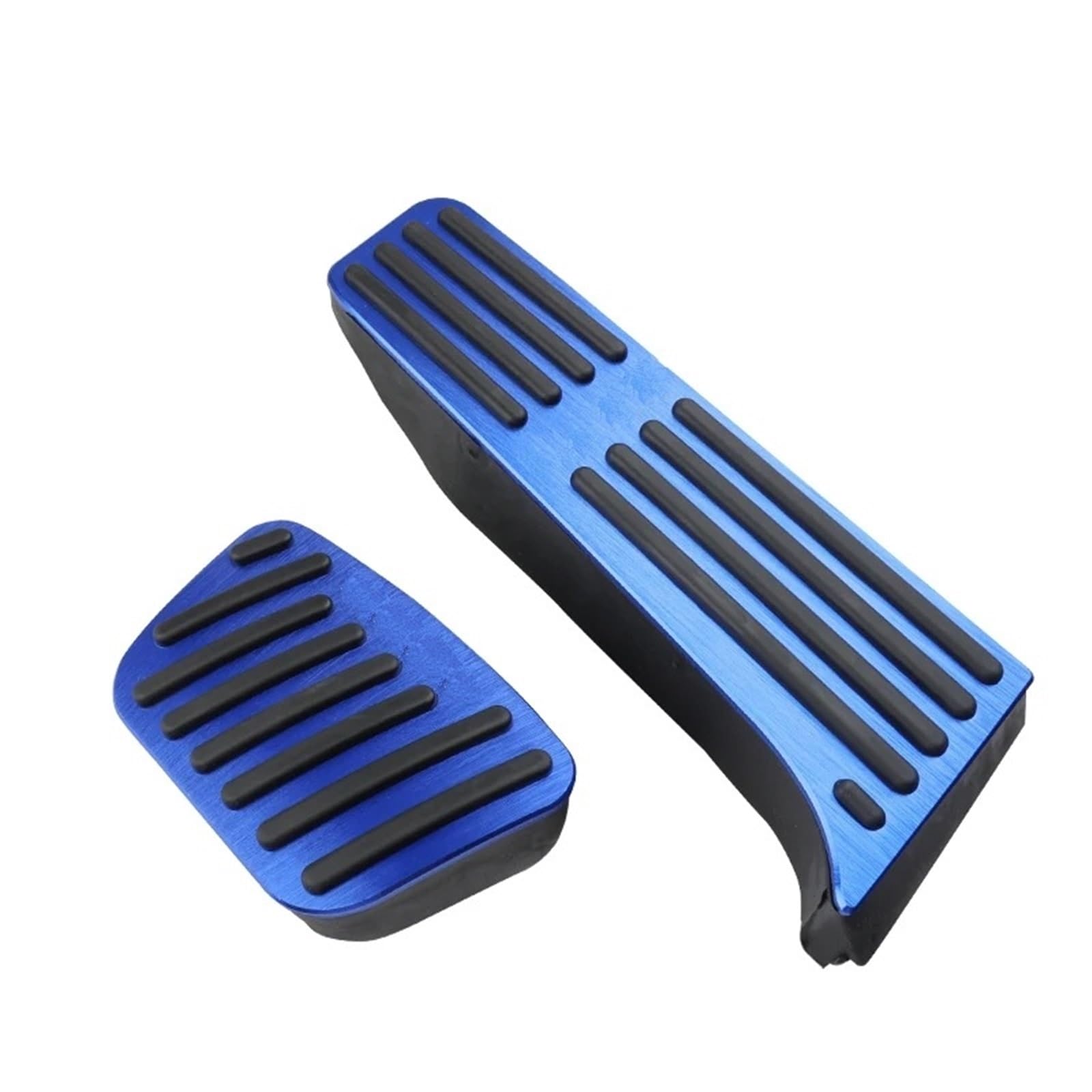Auto Pedale Für Toyota BZ4X 2022 2023 Fuß Pedale Alumium Nicht-Slip Abdeckung Bremspedal Auto Pedal Pads Zubehör Auto Pedal Abdeckung(Blue) von Vdifsvb
