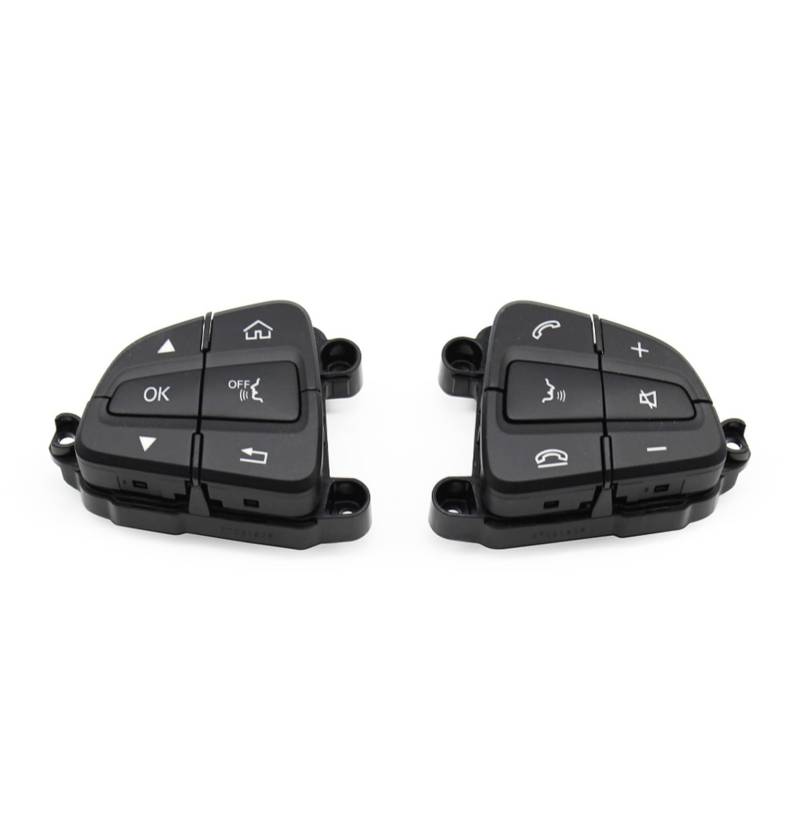 Lenkradschalter Tastenfeld Steuertasten Für Benz C Für GLC W205 W253 09990502009107 Auto Multifunktions-Lenkradschalter Knopfbaugruppe Telefonsteuerschlüssel(One Pair) von Vdifsvb