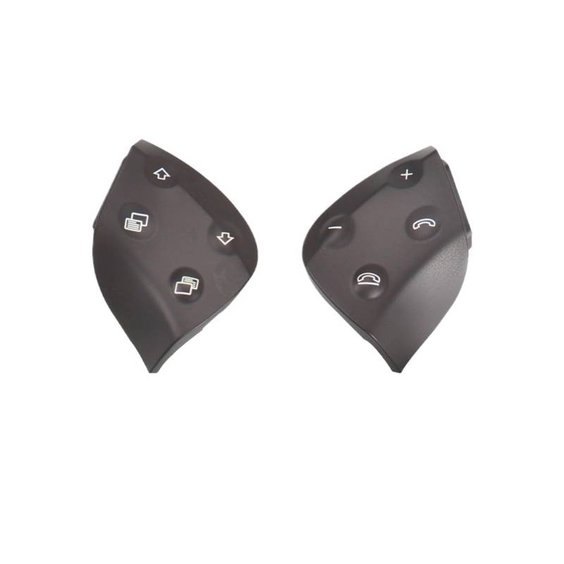 Lenkradschalter Tastenfeld Steuertasten Für Benz W203 C180 C200 C220 C240 ​​Für SLK W171 LHD RHD Multifunktions-Lenkradschalter-Tasten(Dark Gray) von Vdifsvb