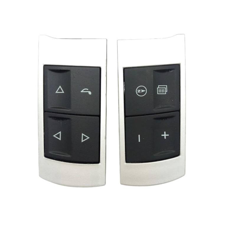 Lenkradschalter Tastenfeld Steuertasten Für Dodge Für CHARGER 2005-2010 Multifunktions-Lenkradschalter-Taste Sound Control-Schalter-Taste DAS571ZAAD(Pair) von Vdifsvb