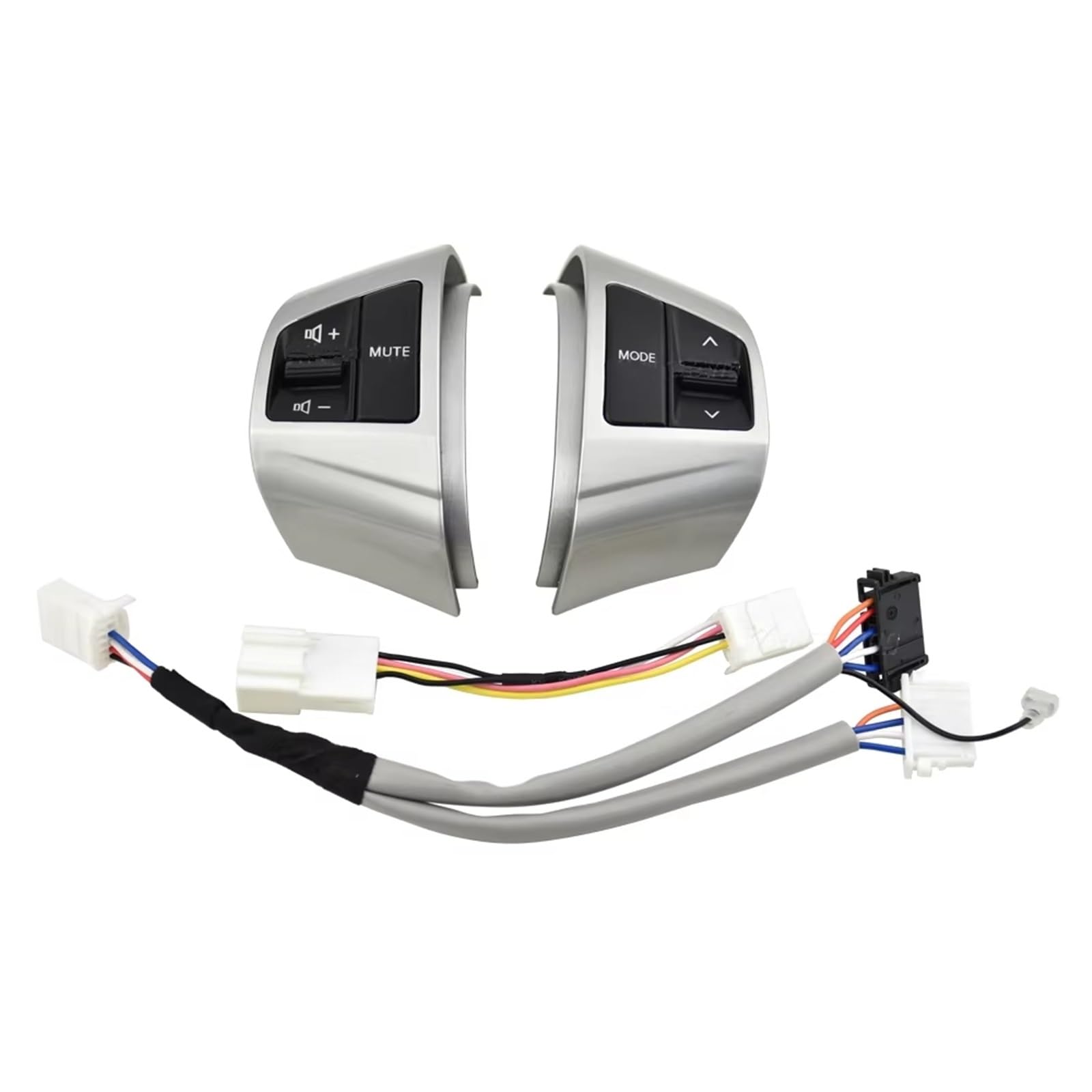Lenkradschalter Tastenfeld Steuertasten Für Hyundai Für Elantra HD 2008 2009 2010 2011 Fernbedienung Volumen 6/8 Bonds Lenkrad Tempomat Schalter(6-bond) von Vdifsvb