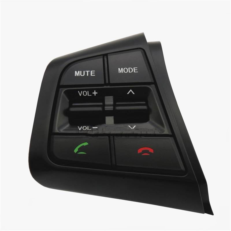 Lenkradschalter Tastenfeld Steuertasten Für Hyundai Ix25 (Für Creta) 1,6 L 2,0 L Lenkrad-Bedientasten Fernbedienung Tempomat Bluetooth-Taste(Links) von Vdifsvb