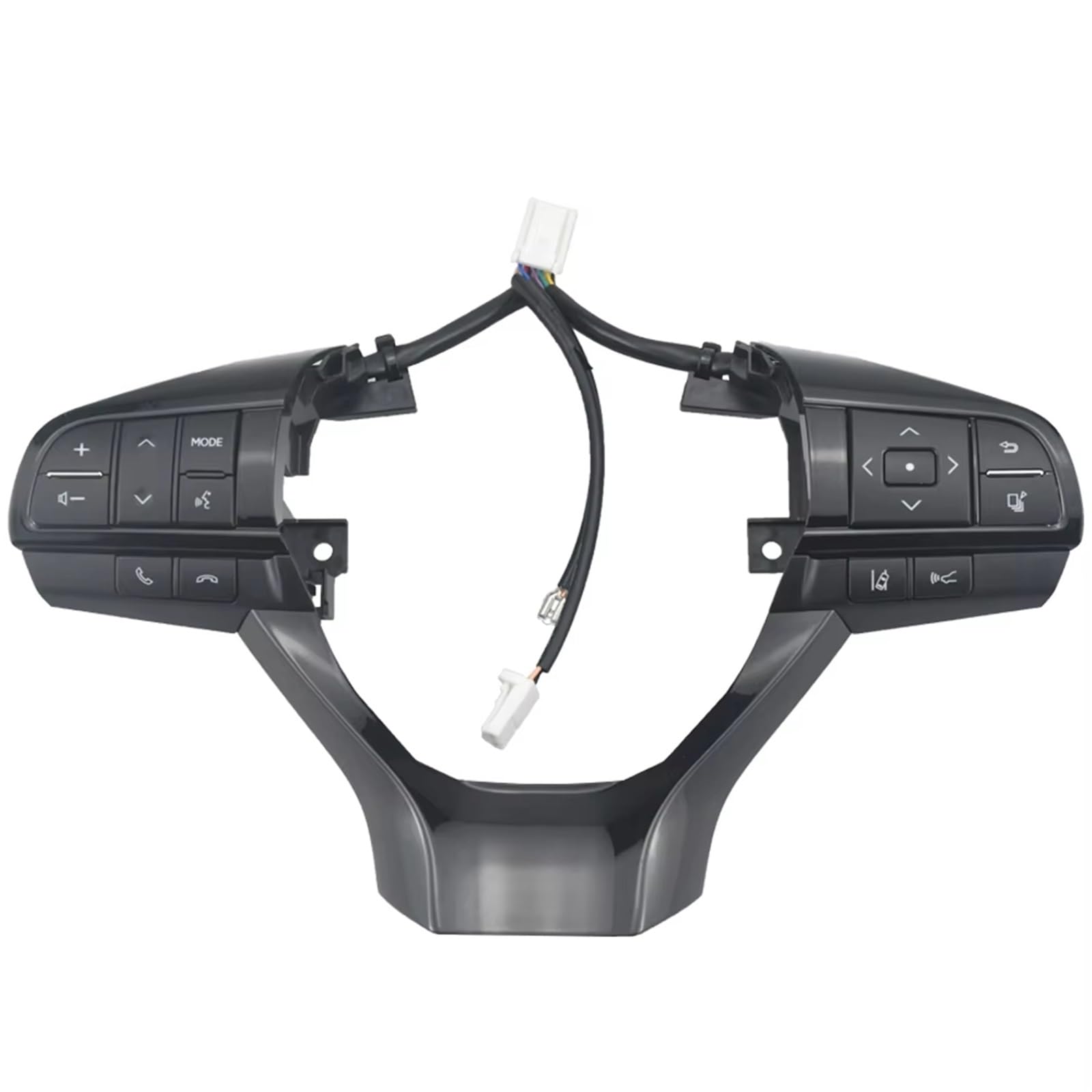 Lenkradschalter Tastenfeld Steuertasten Für Lexus RX300 RX450 LM LX570 GX 2016-2020 Auto Radio Control Taste Lenkrad Media Tasten Schalter(Piano black) von Vdifsvb