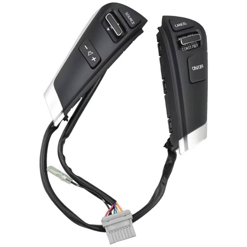 Lenkradschalter Tastenfeld Steuertasten Für Nissan Für Elgrand E52 2008-2012 Für NISSAN Für TEANA 2008-2012 Multifunktionaler Lenkradknopfschalter von Vdifsvb