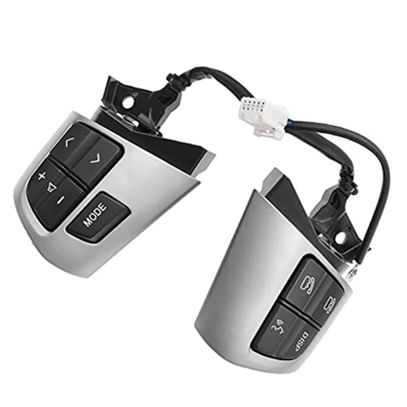 Lenkradschalter Tastenfeld Steuertasten Für Toyota Für Corolla 2006-2013 Audio Lautstärkeregler Schalter 8425002230 84250-42070 Auto Multifunktionslenkradtaste von Vdifsvb