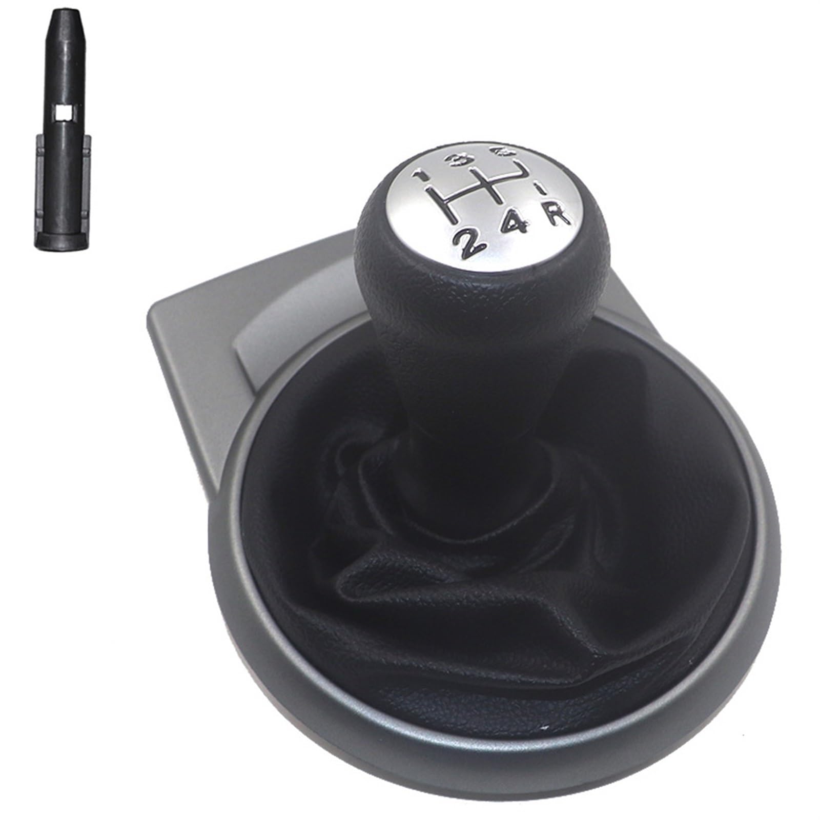 Schalthebel Knopf Für Citroen C4 1 MK1 2004-2008 5-Gang-Schaltgetriebe Griffe Hebelwechselabckung Schaltknauf Schalthebel Staubschutzhülle Schaltknauf(Type 2) von Vdifsvb