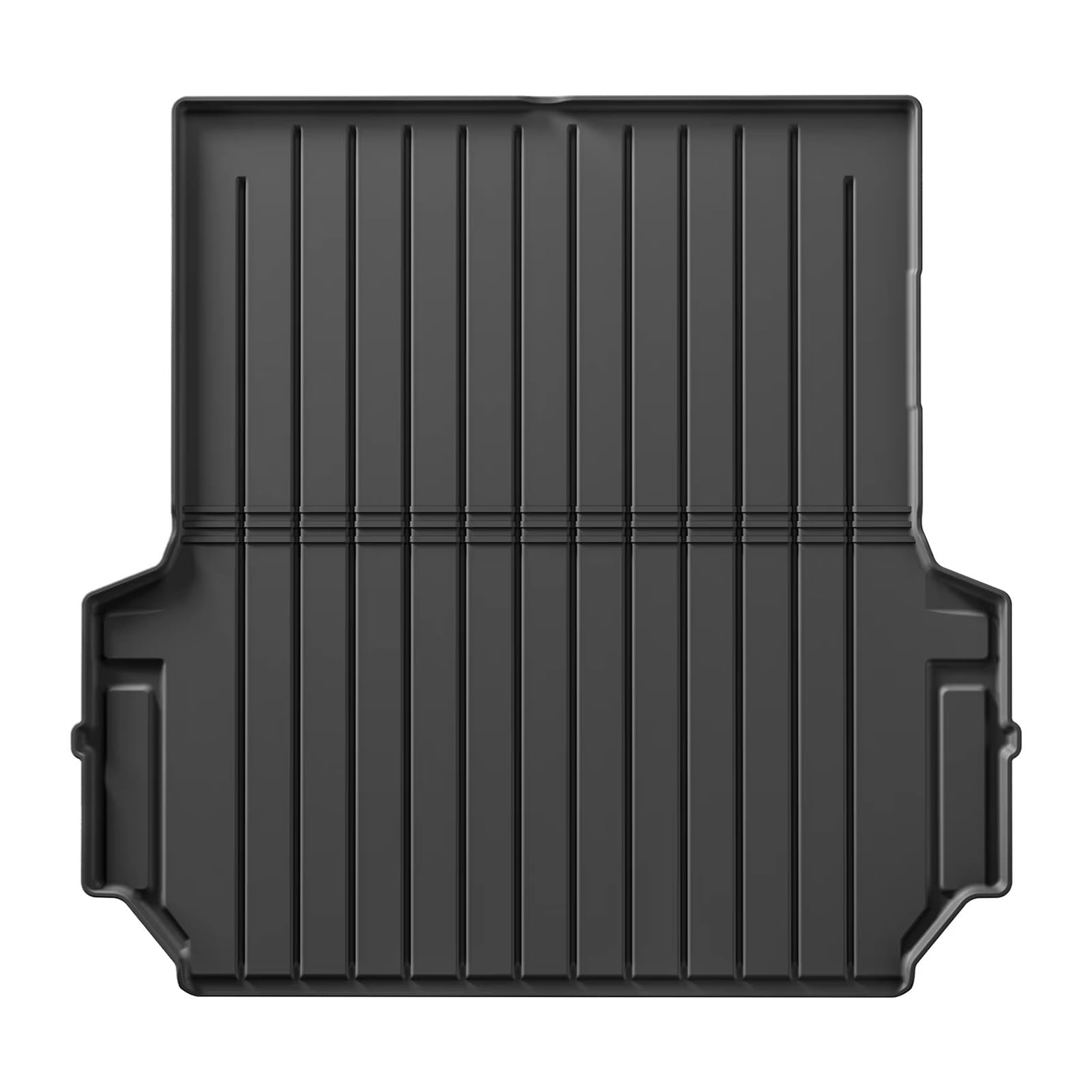 Vdifsvb Kofferraumschutz Für Ranger 2024 2025 Fit 5FT 59.6Bed Auto LKW Bett Matte Liner Kofferraum Bett Liner Schwarz TPE 3D Fußmatten Set Kofferraum Schutzmatten(Trunk 1P A) von Vdifsvb