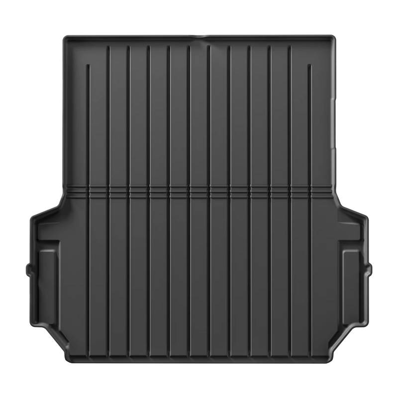 Vdifsvb Kofferraumschutz Für Ranger 2024 2025 Fit 5FT 59.6Bed Auto LKW Bett Matte Liner Kofferraum Bett Liner Schwarz TPE 3D Fußmatten Set Kofferraum Schutzmatten(Trunk 1P A) von Vdifsvb