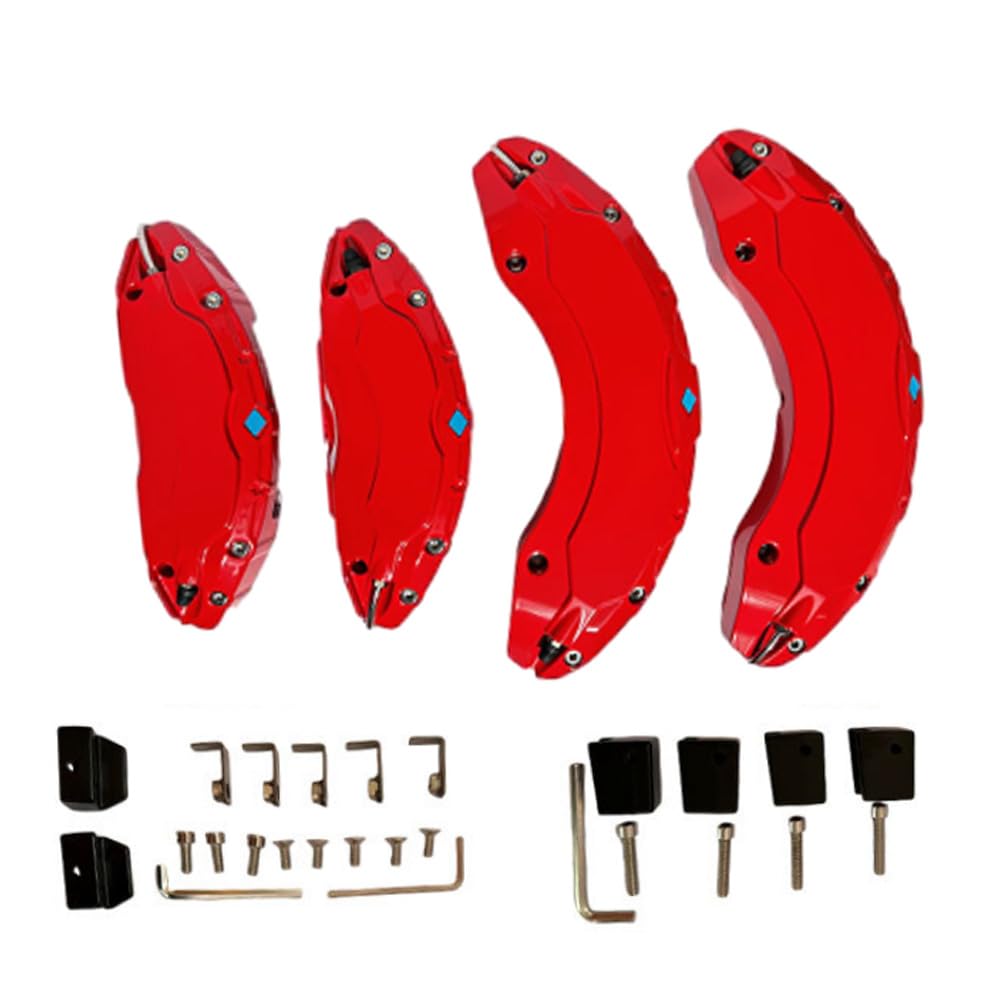 VeVaad Bremssattelabdeckungen, 4er-Set, vorne und hinten, Bremssattelabdeckungen, kompatibel mit Tesla Model X S 2017–2021 VeVaad Bremssattelabdeckungen, 4er-Set, vorne und hinten, Bremssattelabdeckungen, kompatibel mit Tesla Model X S 2017–2021 von VeVaad