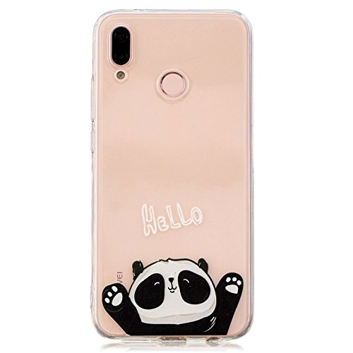 Vectady für Huawei P20 Lite [Nein für P20] Silikon Hülle, Weiche TPU Case Cover Silikon Gel Handyhüllen Transparent Durchsichtig Kristal Klar mit Muster Kreative für Huawei P20 Lite Silikonhülle Clear Bumper Back Case Schutzhülle Handy Tasche Silikon Kratzfest Ultra Dünn Slim Premium Handytasche Etui Schale für Huawei P20 Lite - Muster 7 von Vectady