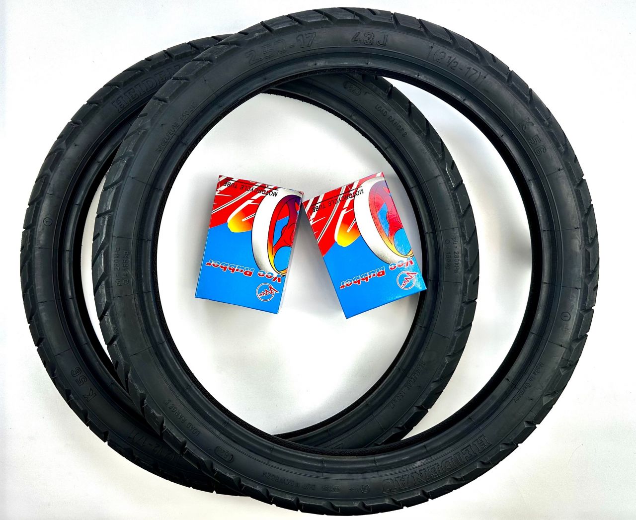17 Zoll Reifen mit Schläuchen HEIDENAU K56 2.5 bzw. 2 1/2 x 17 von Vee Rubber