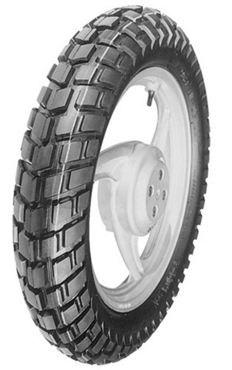 Vee Rubber Reifen 4.10–18 TT 59P, Schwarz, Dual Sport, Schlauchreifen, Fahrradreifen von Vee Rubber