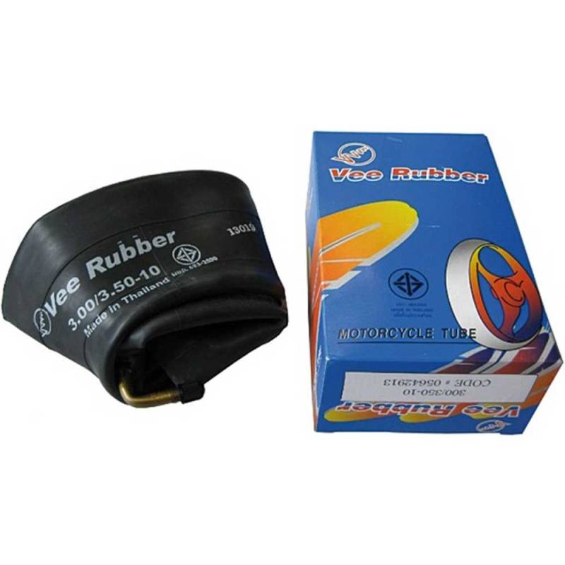 Vee Rubber Schlauch 3.50 | 4.00-17 TR4, Ventil gerade sz 3.50/4.00-17 Motorrad von Vee Rubber