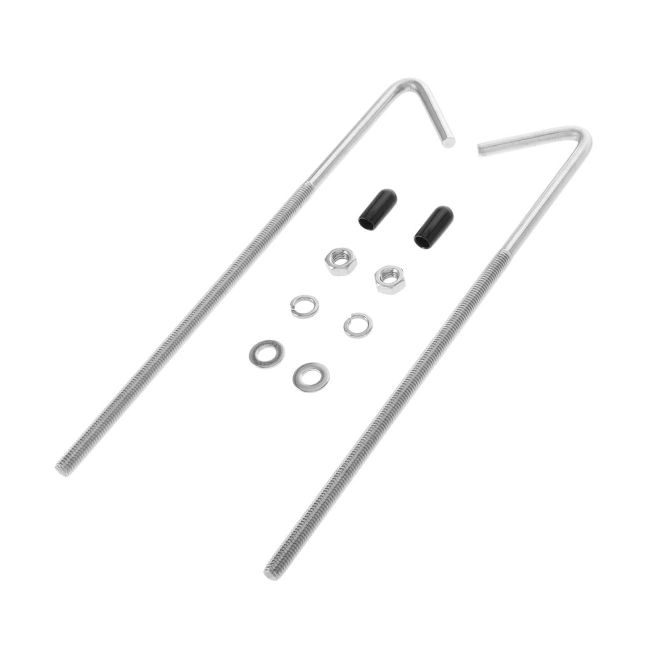 Veemoon 2 Satz Batteriehalter Batteriebolzen aus Edelstahl Batteriebefestigungssatz aus Edelstahl Autobatterie-Aufbewahrungsset Automatenzubehör Batteriegurt Rostfreier Stahl Silber Veemoon 2 Satz Batteriehalter Batteriebolzen aus Edelstahl Batteriebefestigungssatz aus Edelstahl Autobatterie-Aufbewahrungsset Automatenzubehör Batteriegurt Rostfreier Stahl Silber von Veemoon