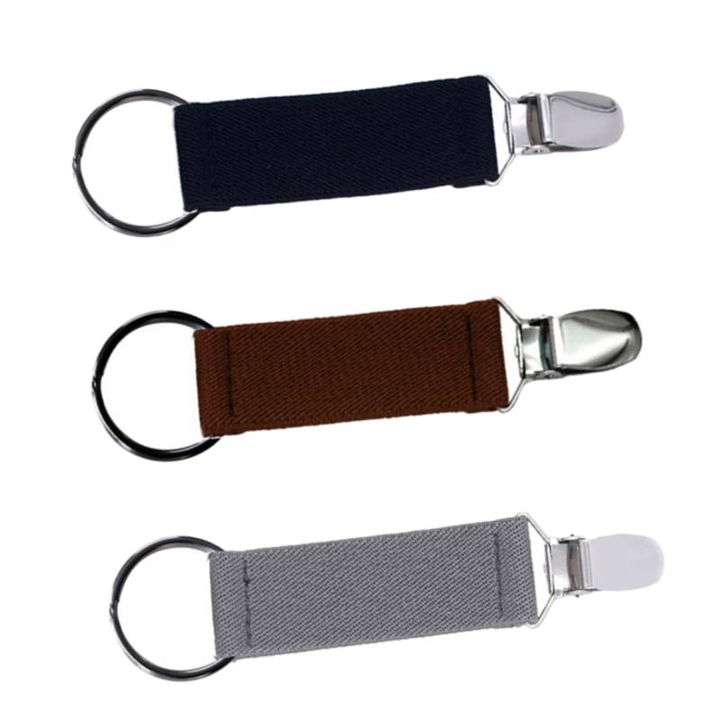 Veemoon 3 Stück Gepäck-Hut-Clips Hutband-Clip Kappen Wandern für Hutclip-Reise hat Clip travel Accessories Hutträger Handtasche Huthalter Hut-Handschuh-Clips Polyestergarn Plus Gummiband von Veemoon