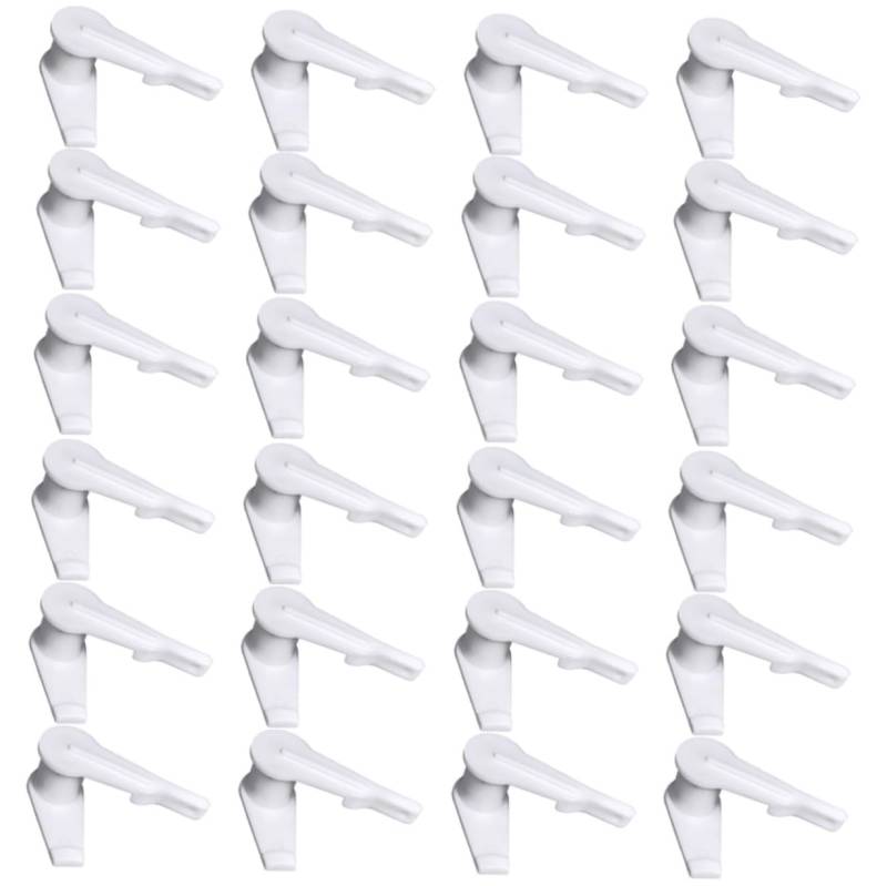 Veemoon Deckenlampenschirm-clips Aus Pp-material 100-teiliges Set Für Deckenleuchten Mit Unterputzmontage Einbauleuchten von Veemoon