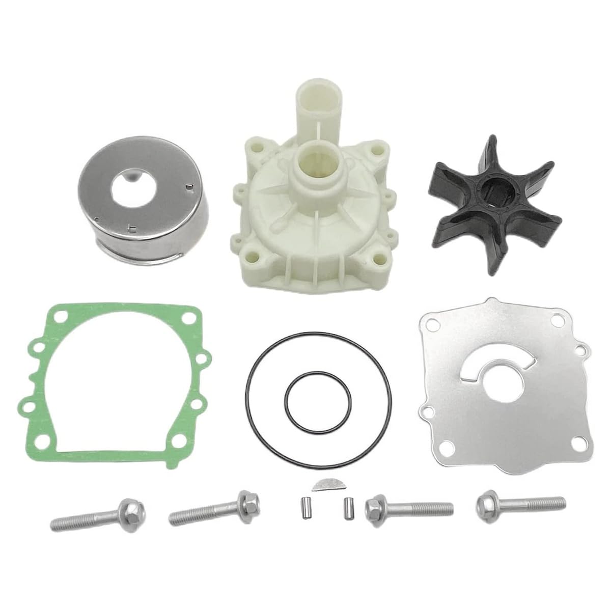 Veenewy Ersatzzubehör 68V-W0078-00-00 Impeller-Reparatursatz Wasserpumpen-Impeller-Kit Außenbordmotor-Yachtzubehör Veenewy Ersatzzubehör 68V-W0078-00-00 Impeller-Reparatursatz Wasserpumpen-Impeller-Kit Außenbordmotor-Yachtzubehör von Veenewy