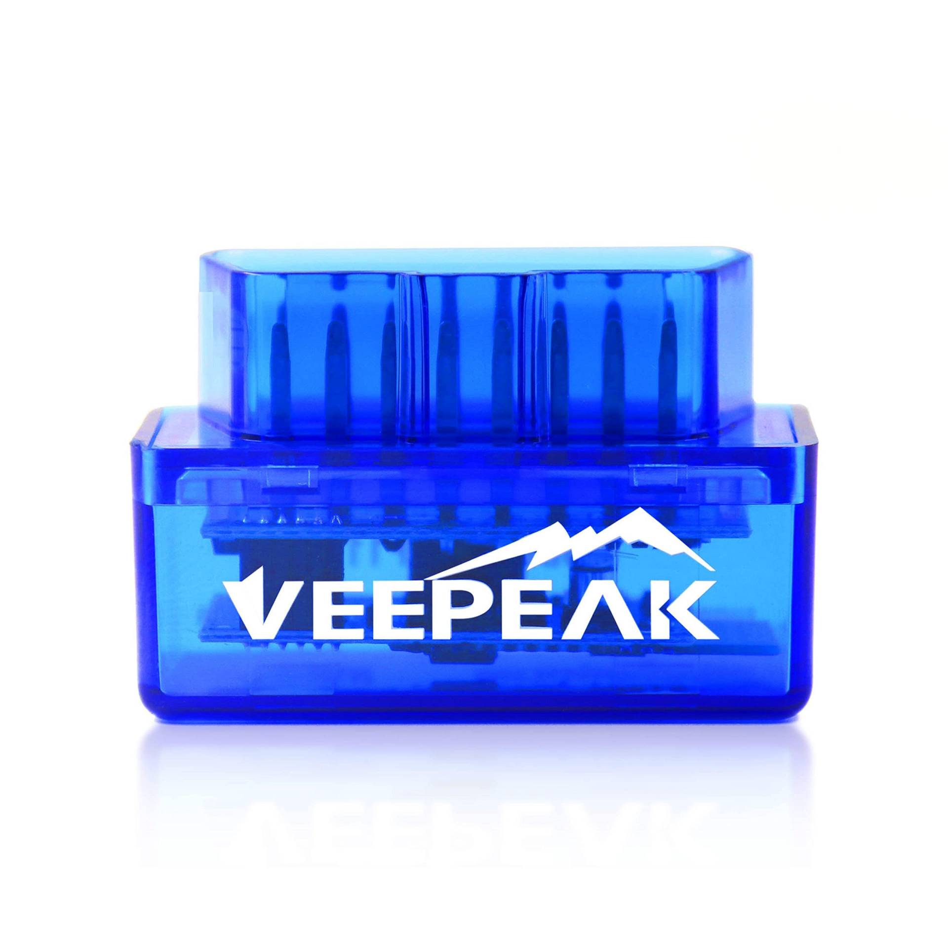 Veepeak Mini Bluetooth OBD II Scanner Adapter Auto EOBD Diagnosegerät Check Engine Code Reader für Android von Veepeak