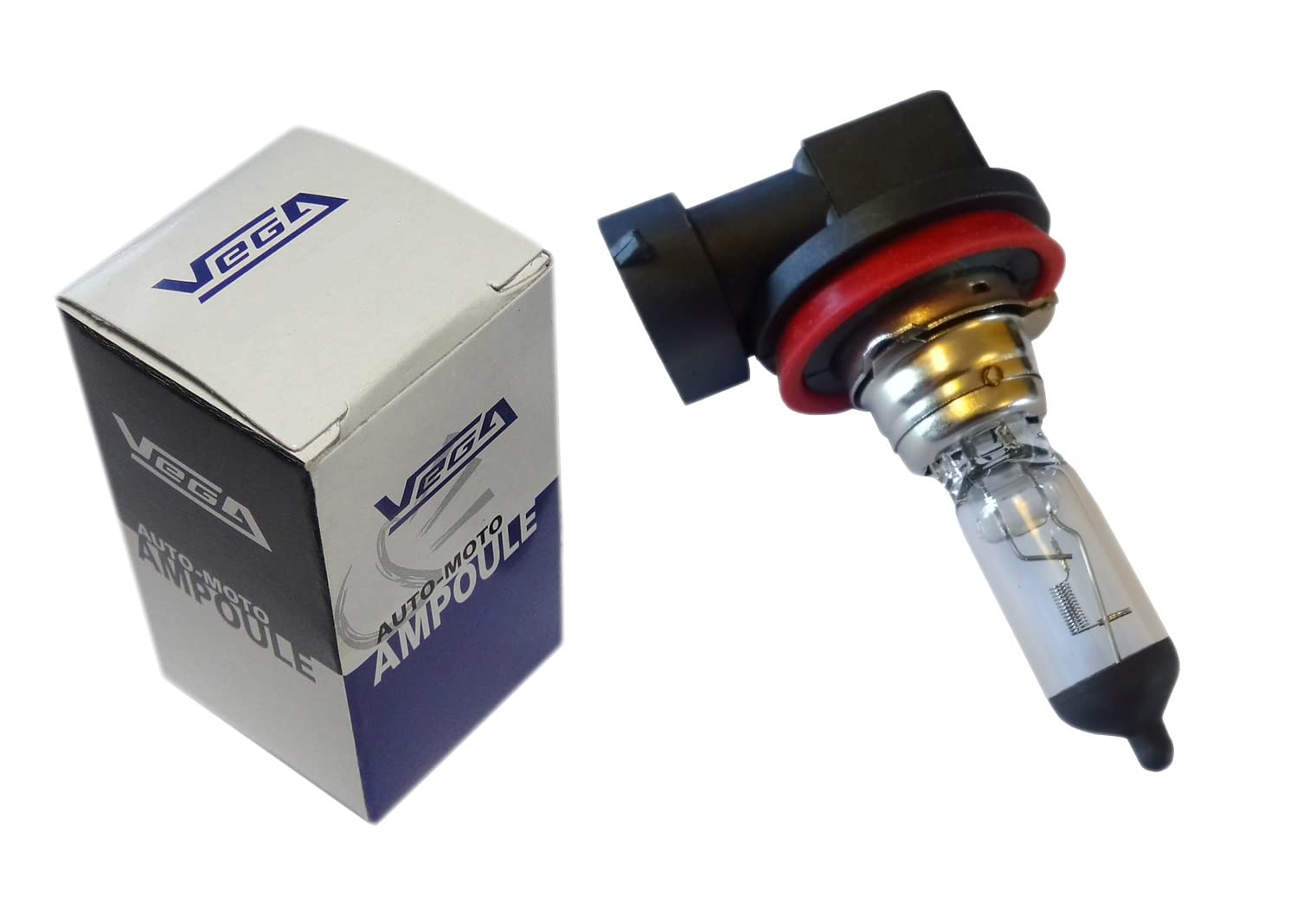 1 Leuchtmittel Vega® Halogen, Maxi, H11, 100 W, PGJ19-2, französische Marke, 12 V von Vega