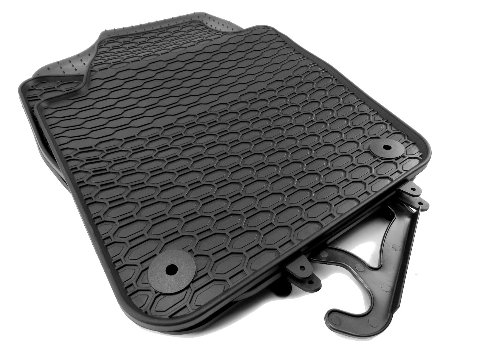 Gummi-Fussmatten Gummimatten Auto in Original Qualität schwarz Passform 4-teilig inklusive Befestigungen extra dick und funktionelles Design B01DPKOJD0 Gummi-Fussmatten Gummimatten Auto in Original Qualität schwarz Passform 4-teilig inklusive Befestigungen extra dick und funktionelles Design B01DPKOJD0 von Vehic-Parts