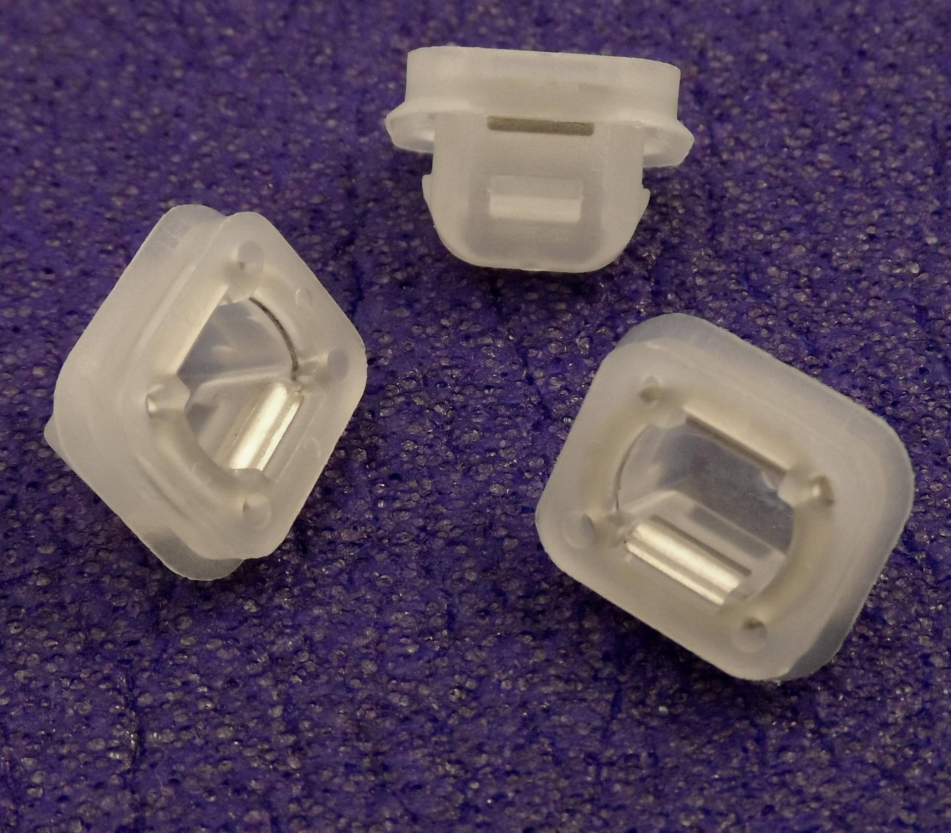 10x 3 Series E46 Tür Scheinwerfereinsatz Zierleisten Streifen Tülle Plastik Klips für Tür (07149158194, 51418215806, 07148215806, 9158194) von Vehicle Clips