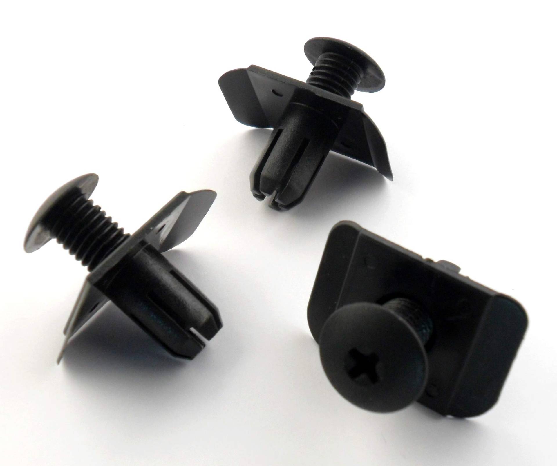 10x Vorne & Hinten Plastik Stoßfänger Haltespange Befestiger Rand Clips (BF82-50-233 / BF8250233) von Vehicle Clips