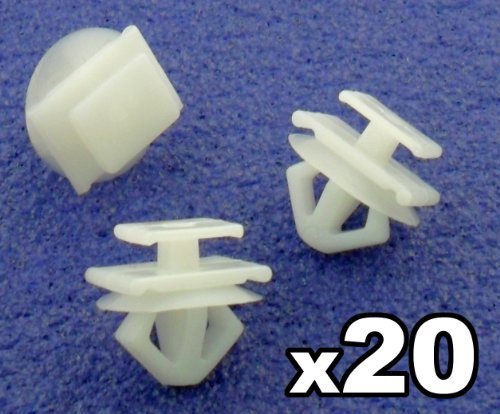 Auto-Trim-Clips 6995.X3 Plastik Rand Klammern 20 Stück von Vehicle Clips