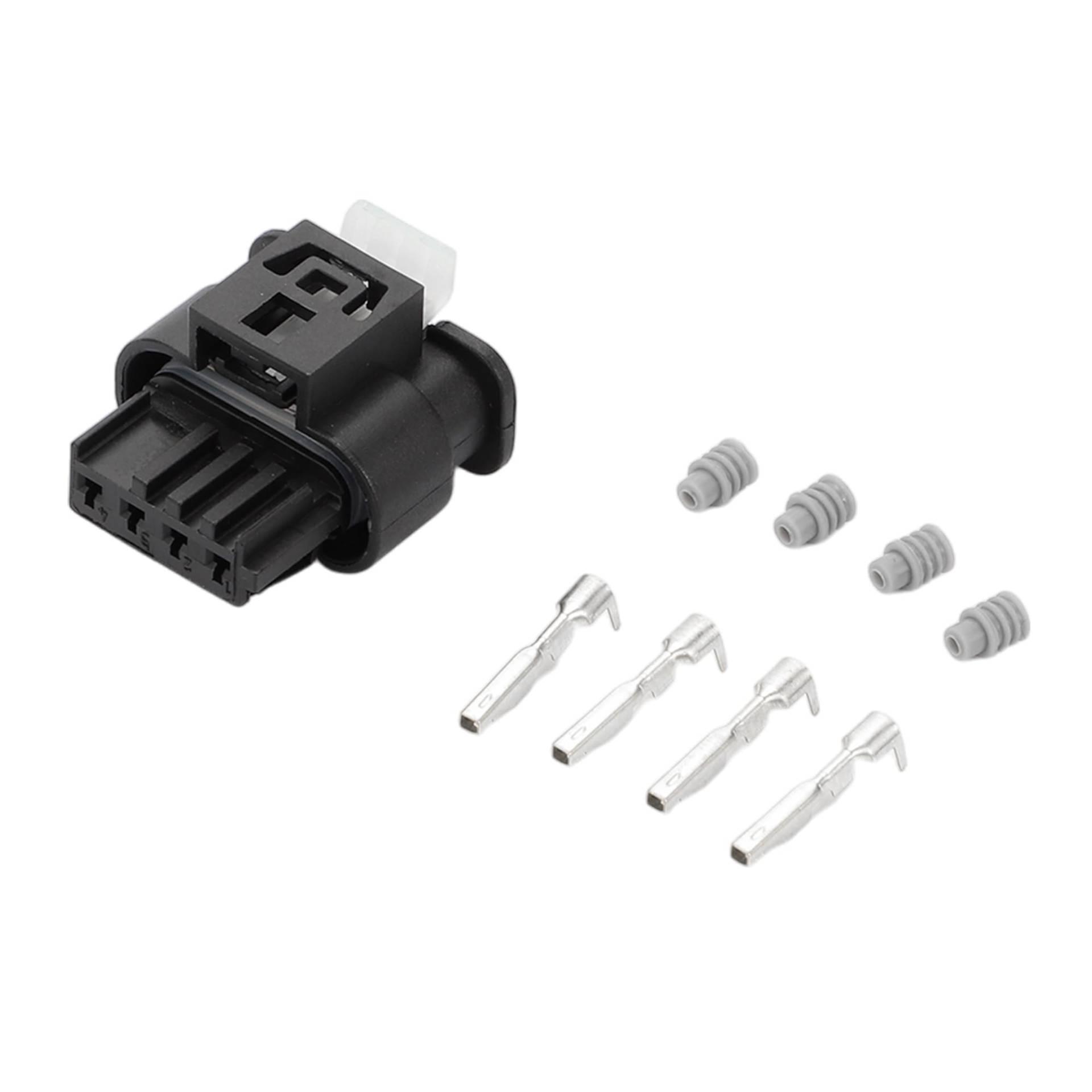 VekAuto 4 Pin Mass Air Flow Sensor Stecker Stecker Kit Kompatibel für BMW, Wasserdichter 1,2 mm Serie Kunststoff Schwarz Weiblicher Drahtanschluss Stecker. VekAuto 4 Pin Mass Air Flow Sensor Stecker Stecker Kit Kompatibel für BMW, Wasserdichter 1,2 mm Serie Kunststoff Schwarz Weiblicher Drahtanschluss Stecker. von VekAuto