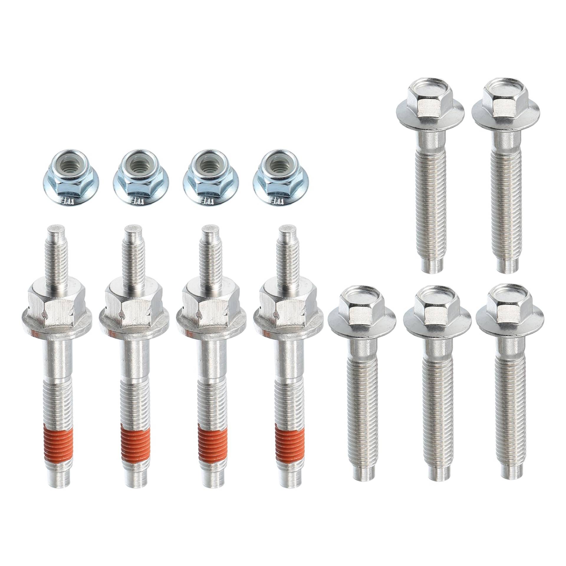 VekAuto Abgaskrümmer-Hardware-Kit kompatibel für Dodg Charger 2011-2012 für Dodg Durango 2011-2021, langlebiges Metall in Silberton VekAuto Abgaskrümmer-Hardware-Kit kompatibel für Dodg Charger 2011-2012 für Dodg Durango 2011-2021, langlebiges Metall in Silberton von VekAuto