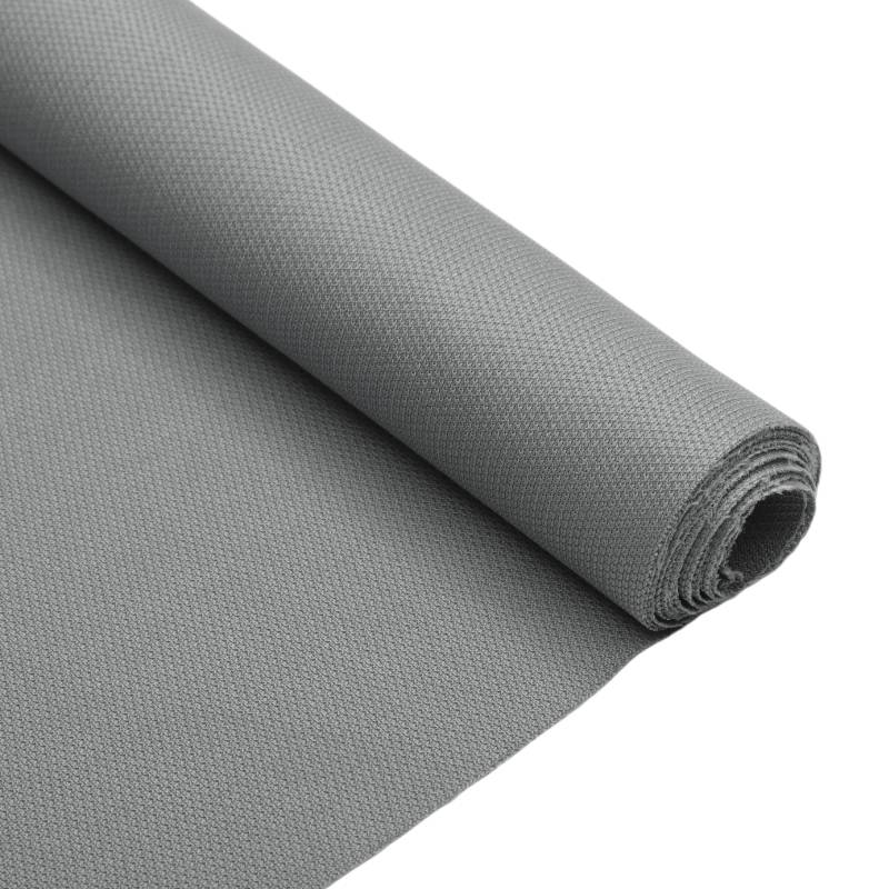 VekAuto Atmungsaktiver Mesh-Dachhimmel-Stoff 200 cm L x 121 cm B Innenverkleidung DIY Dachreparatur Ersatz für Auto Wohnmobil SUV Automobil Atmungsaktiver Mesh-Stoff Dunkelgrau von VekAuto