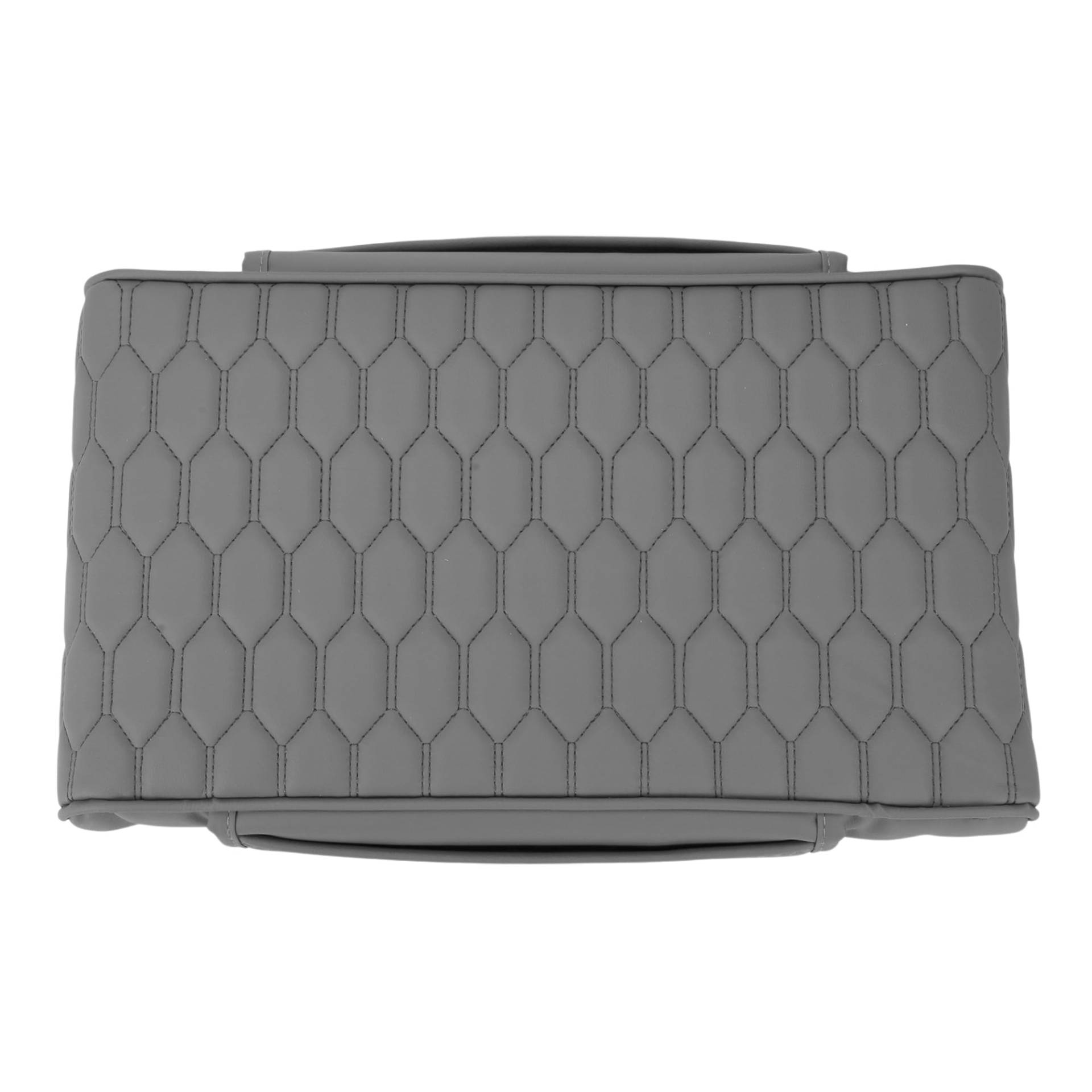 VekAuto Auto Mittelkonsole Abdeckung Armlehnen Abdeckung Mit Aufbewahrungstasche 34x23x6cm / 13.39"x9.06"x2.36" Grau Nappa Leder VekAuto Auto Mittelkonsole Abdeckung Armlehnen Abdeckung Mit Aufbewahrungstasche 34x23x6cm / 13.39"x9.06"x2.36" Grau Nappa Leder von VekAuto