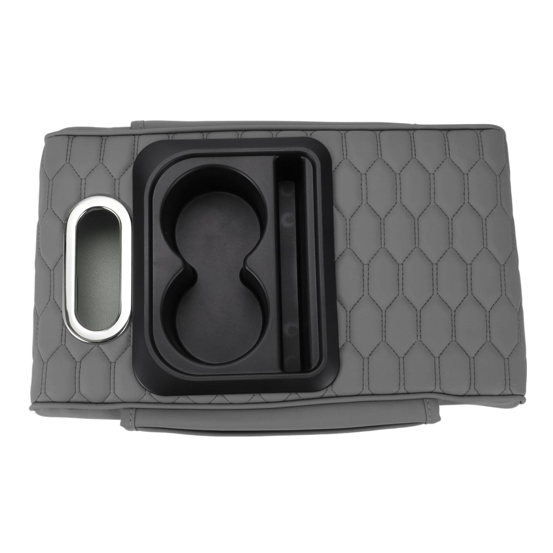 VekAuto Auto Mittelkonsole Abdeckung Armlehnen Abdeckung Multifunktional 34x23x6cm / 13.39"x9.06"x2.36" Grau Schwarz Nappa Leder VekAuto Auto Mittelkonsole Abdeckung Armlehnen Abdeckung Multifunktional 34x23x6cm / 13.39"x9.06"x2.36" Grau Schwarz Nappa Leder von VekAuto