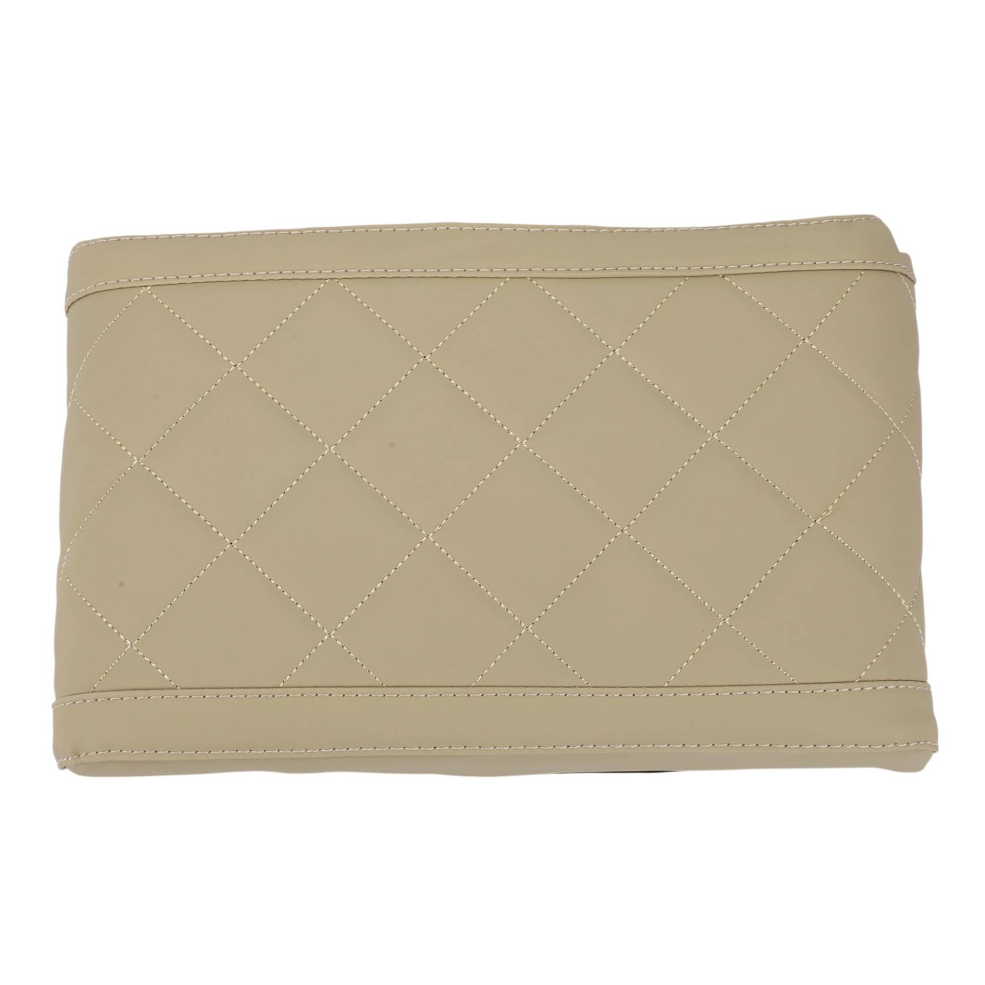 VekAuto Auto Mittelkonsole Abdeckung Auto Armlehnen Abdeckung 32x20x5cm / 12.6"x7.87"x1.97" Beige Nappa Leder VekAuto Auto Mittelkonsole Abdeckung Auto Armlehnen Abdeckung 32x20x5cm / 12.6"x7.87"x1.97" Beige Nappa Leder von VekAuto