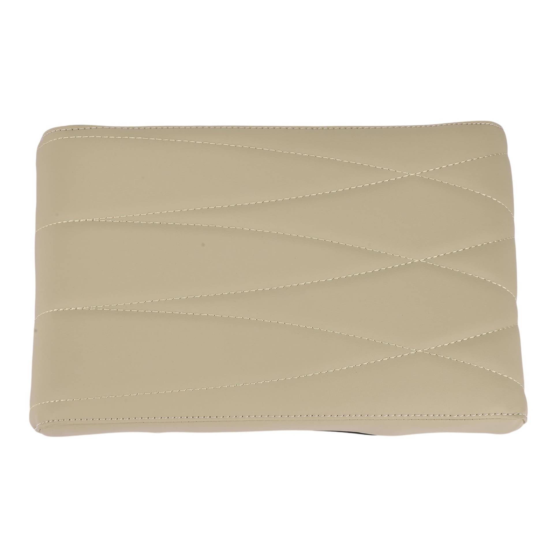 VekAuto Auto Mittelkonsole Abdeckung Mittelkonsole Kissen 32x20x5cm / 12.6"x7.87"x1.97" Beige Nappa Leder VekAuto Auto Mittelkonsole Abdeckung Mittelkonsole Kissen 32x20x5cm / 12.6"x7.87"x1.97" Beige Nappa Leder von VekAuto