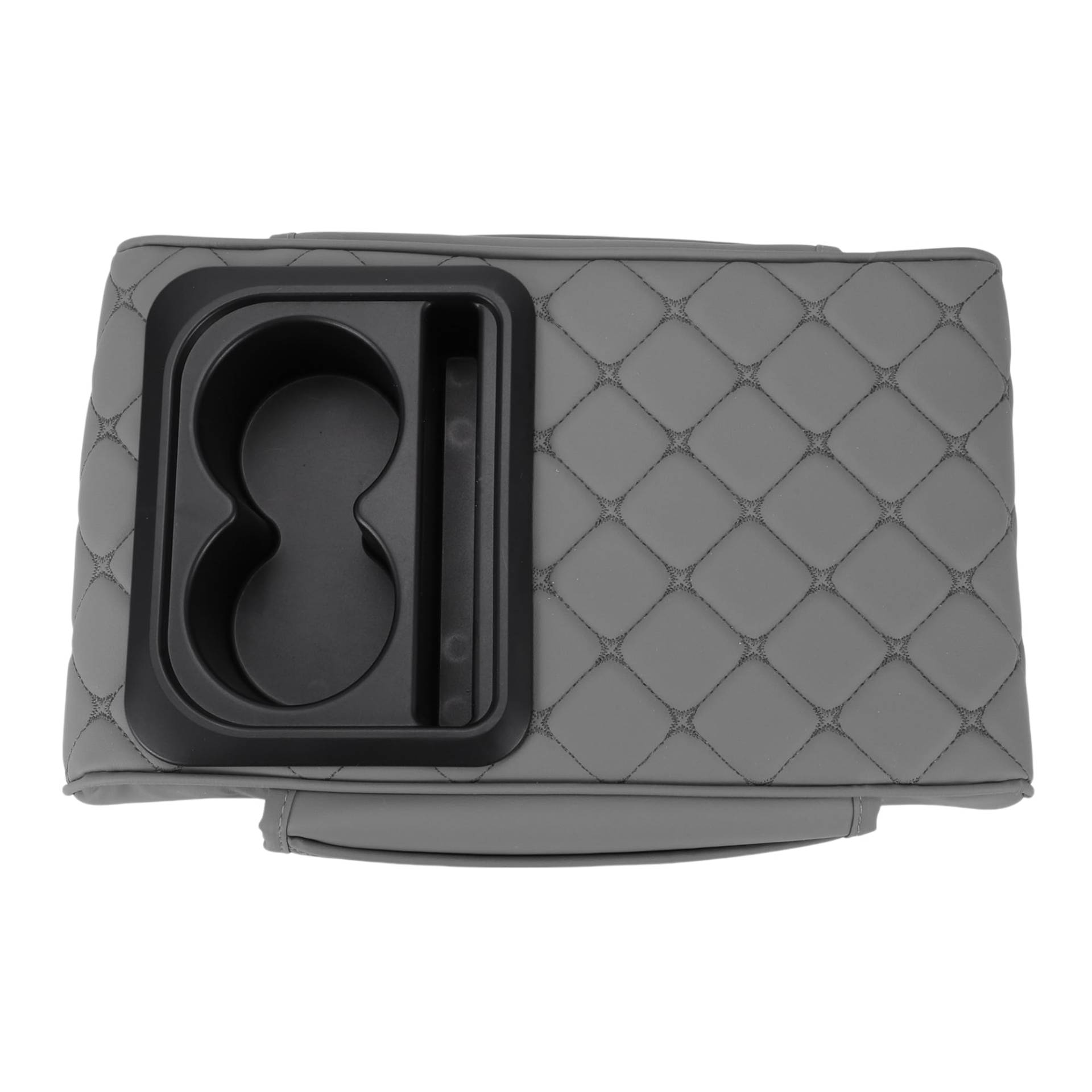 VekAuto Auto Mittelkonsole Abdeckung Mittelkonsole Kissen Multifunktional 34x23x6cm / 13.39"x9.06"x2.36" Grau Schwarz Nappa Leder VekAuto Auto Mittelkonsole Abdeckung Mittelkonsole Kissen Multifunktional 34x23x6cm / 13.39"x9.06"x2.36" Grau Schwarz Nappa Leder von VekAuto