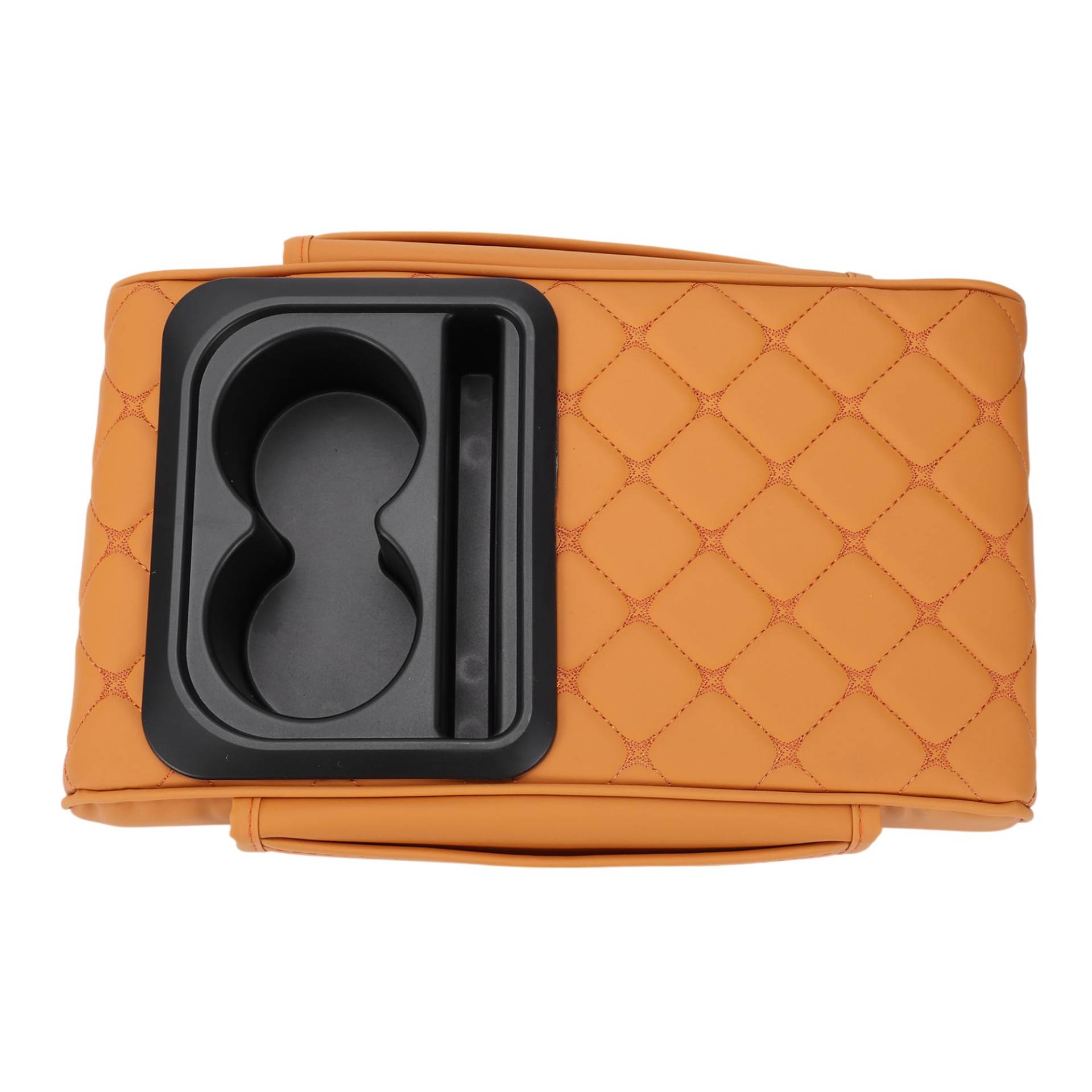 VekAuto Auto Mittelkonsole Abdeckung Mittelkonsole Kissen Multifunktional 34x23x6cm / 13.39"x9.06"xx2.36" Orange Schwarz Nappa Leder VekAuto Auto Mittelkonsole Abdeckung Mittelkonsole Kissen Multifunktional 34x23x6cm / 13.39"x9.06"xx2.36" Orange Schwarz Nappa Leder von VekAuto