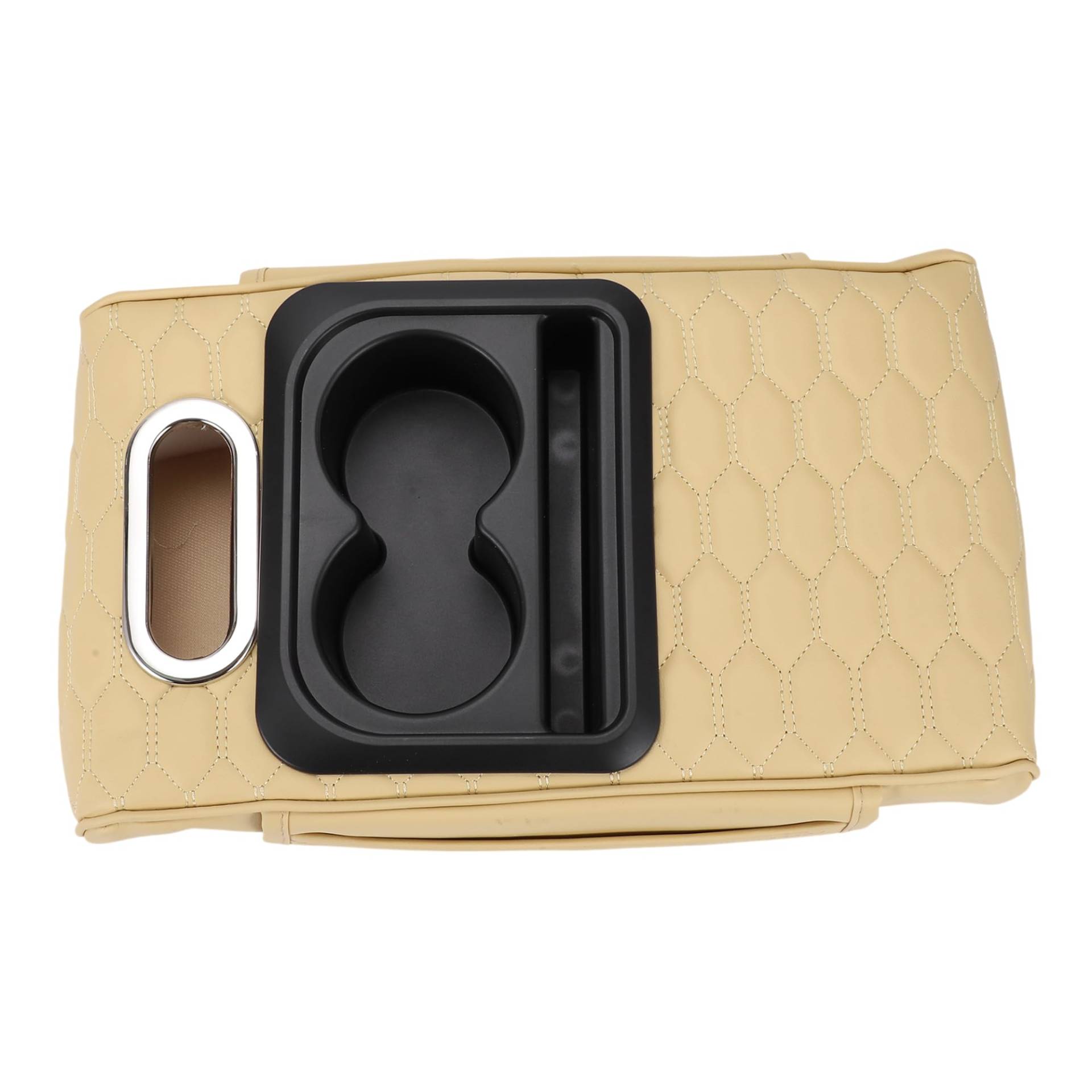 VekAuto Auto Mittelkonsole Abdeckung Universelle Auto Armlehne Aufbewahrungsbox Multifunktional 34x23x6cm / 13.39"x9.06"x2.36" Beige Schwarz Nappa Leder VekAuto Auto Mittelkonsole Abdeckung Universelle Auto Armlehne Aufbewahrungsbox Multifunktional 34x23x6cm / 13.39"x9.06"x2.36" Beige Schwarz Nappa Leder von VekAuto