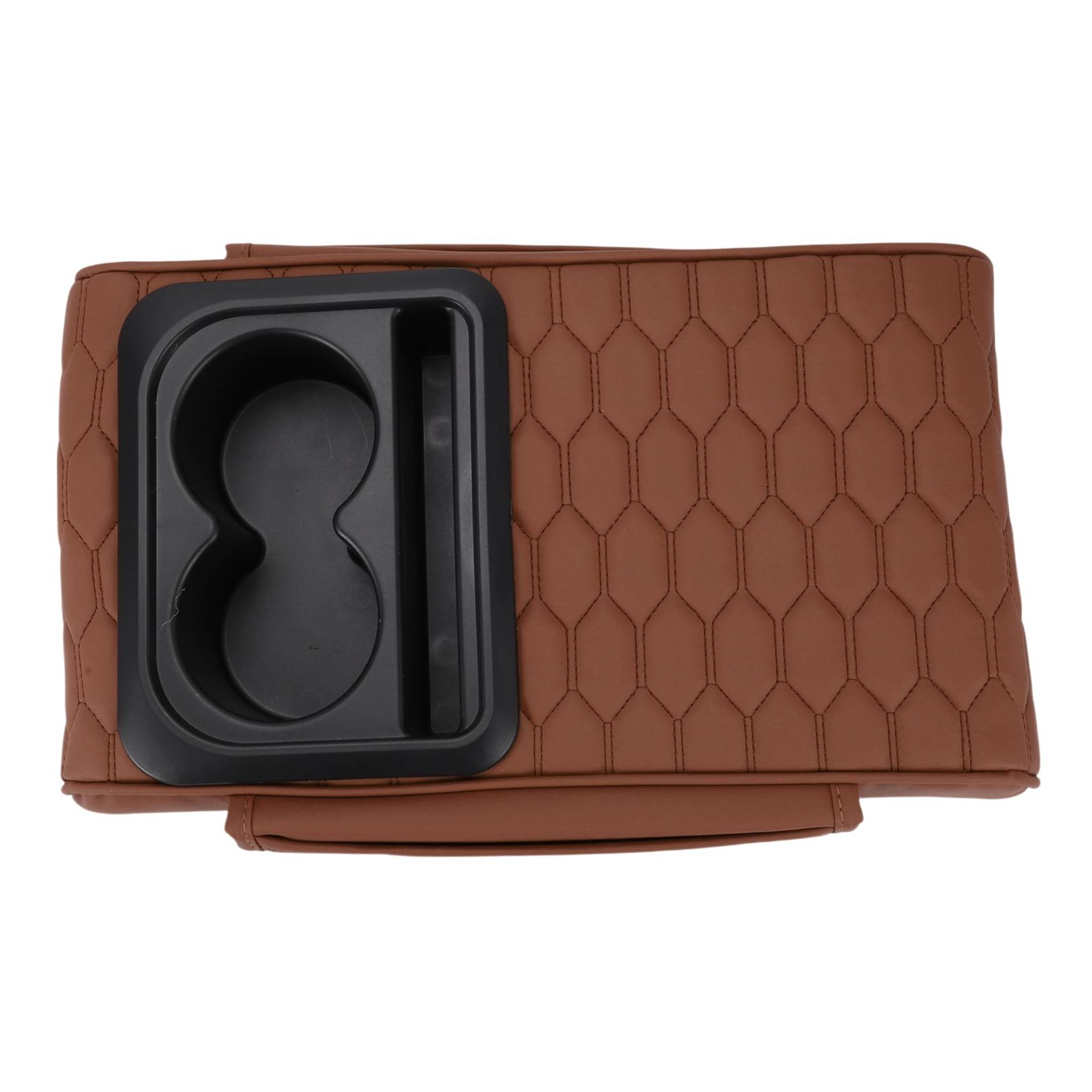 VekAuto Auto Mittelkonsole Abdeckung Universelle Auto Armlehne Aufbewahrungsbox Multifunktional 34x23x6cm / 13.39"x9.06"x2.36" Hellbraun Schwarz Nappa Leder VekAuto Auto Mittelkonsole Abdeckung Universelle Auto Armlehne Aufbewahrungsbox Multifunktional 34x23x6cm / 13.39"x9.06"x2.36" Hellbraun Schwarz Nappa Leder von VekAuto