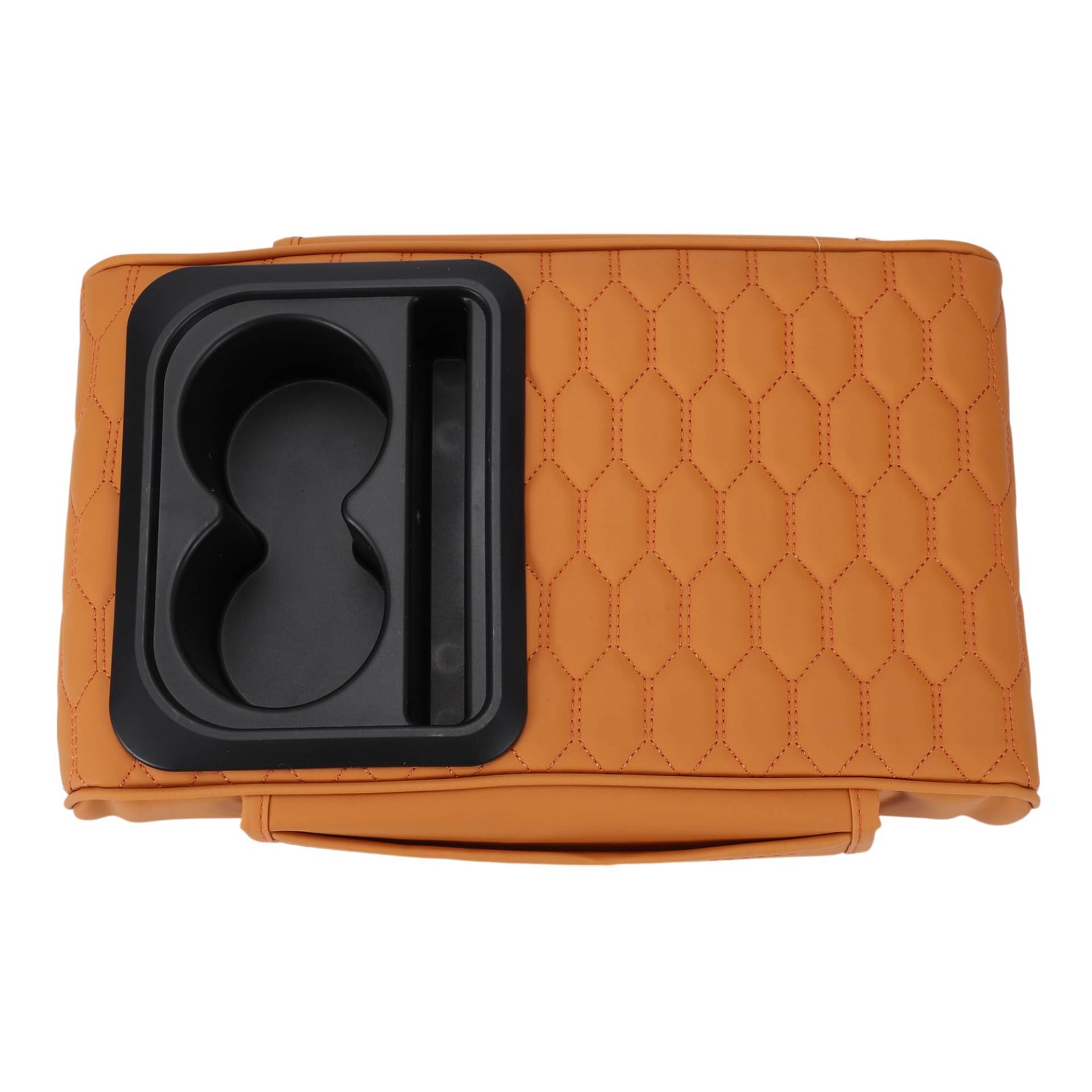 VekAuto Auto Mittelkonsole Abdeckung Universelle Auto Armlehne Aufbewahrungsbox Multifunktional 34x23x6cm / 13.39"x9.06"x2.36" Orange Schwarz Nappa Leder VekAuto Auto Mittelkonsole Abdeckung Universelle Auto Armlehne Aufbewahrungsbox Multifunktional 34x23x6cm / 13.39"x9.06"x2.36" Orange Schwarz Nappa Leder von VekAuto