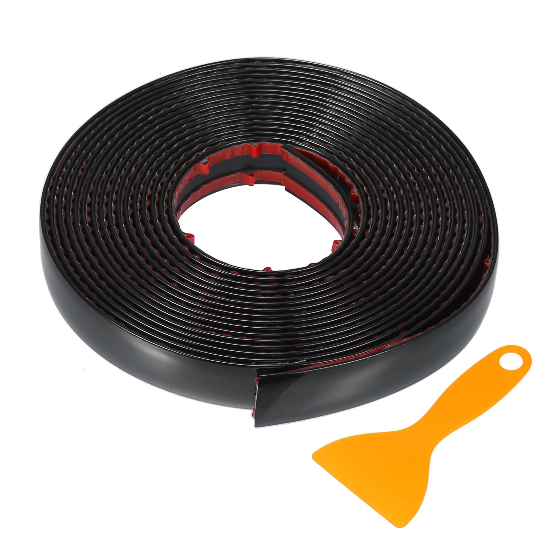 VekAuto Fensterschutzleiste-Set 3/4" 20mm Breite 16Ft 5m Universal für Auto Stoßstange Tür Karosserie Selbstklebende Dekorationsaufkleber Kunststoff Glanz Schwarz VekAuto Fensterschutzleiste-Set 3/4" 20mm Breite 16Ft 5m Universal für Auto Stoßstange Tür Karosserie Selbstklebende Dekorationsaufkleber Kunststoff Glanz Schwarz von VekAuto