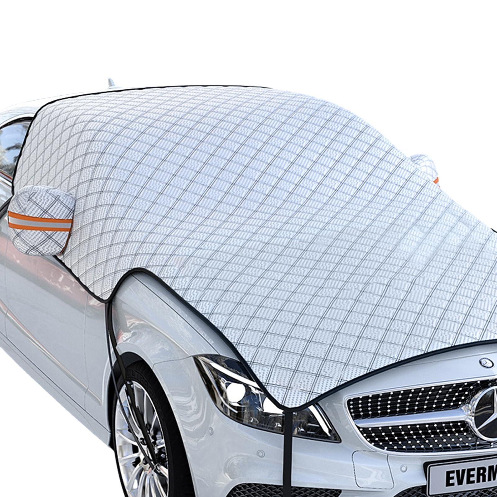 VeloZenith Auto Halbgarage Abdeckung Sonnenschutz Winter Schneedeckel Windschutzscheibe Wasserdicht Autohülle Staubdicht Frostschutzabdeckung Hälfte Autoabdeckung Faltbar für Autos und SUVs VeloZenith Auto Halbgarage Abdeckung Sonnenschutz Winter Schneedeckel Windschutzscheibe Wasserdicht Autohülle Staubdicht Frostschutzabdeckung Hälfte Autoabdeckung Faltbar für Autos und SUVs von VeloZenith