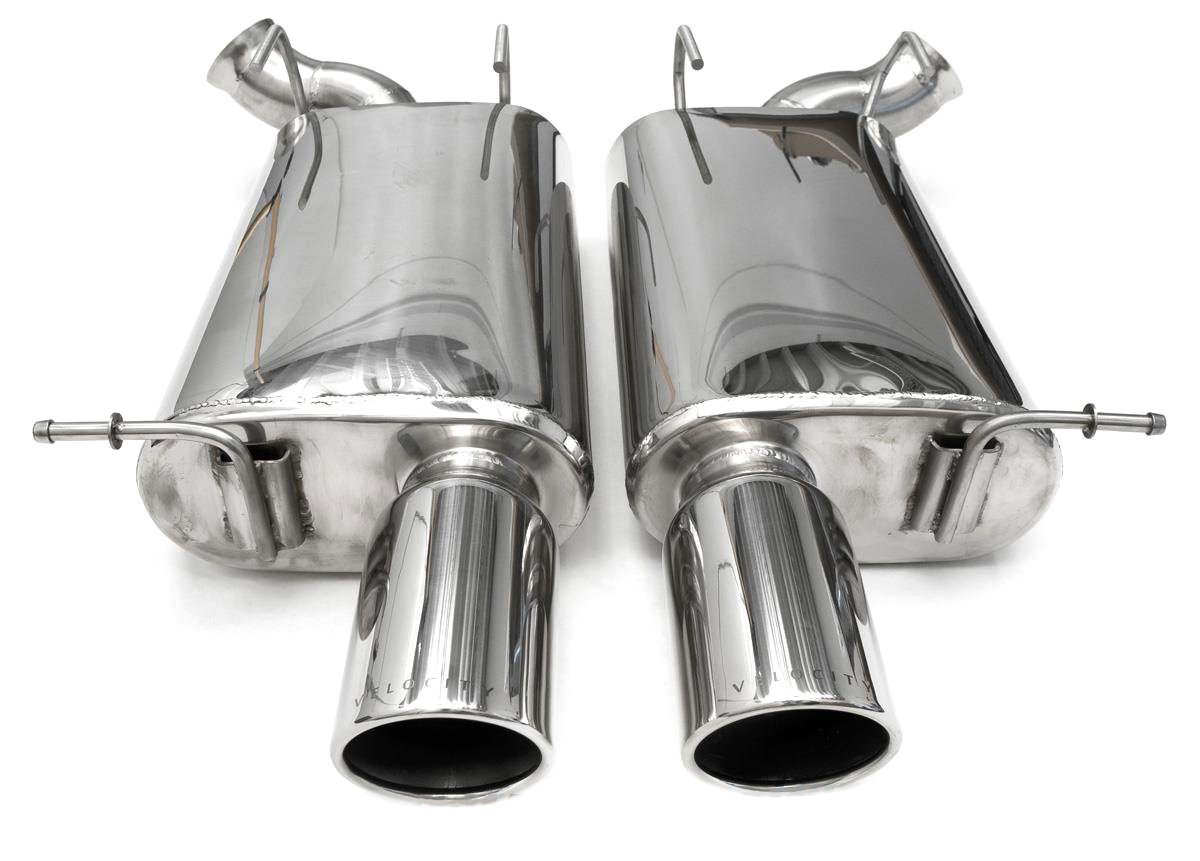 Velocity Parts - Schalldämpfer-Set 100mm Edelstahl Blenden mit TÜV Velocity Parts - Schalldämpfer-Set 100mm Edelstahl Blenden mit TÜV von Velocity Parts