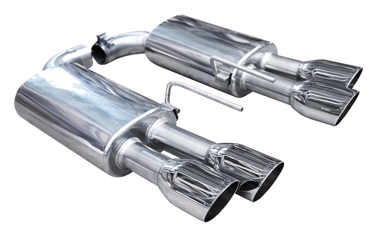 Velocity Parts - Schalldämpfer-Set - 4-Rohr Chrom Blenden mit TÜV Velocity Parts - Schalldämpfer-Set - 4-Rohr Chrom Blenden mit TÜV von Velocity Parts