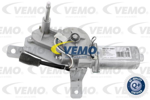 Wischermotor hinten Vemo V51-07-0001 von Vemo