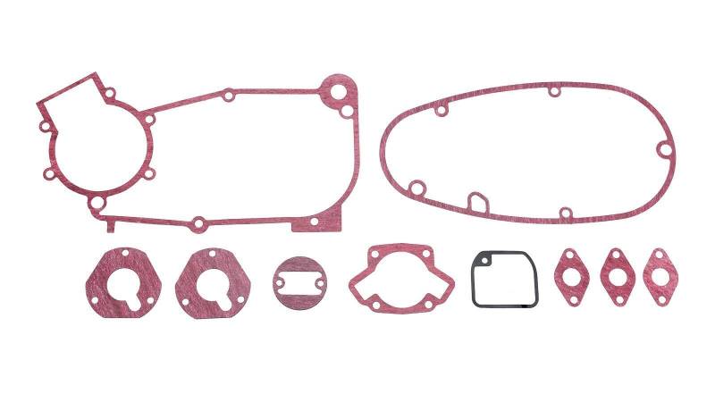 Dichtungssatz Motor, Kautasit rot, für Simson* KR51/1, SR4-2, SR4-3, SR4-4 von Venandi