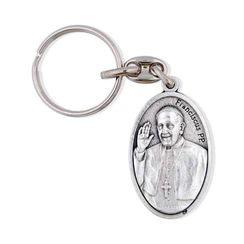Papst Franziskus/Saint Christopher Schlüssel Kette von Venerare