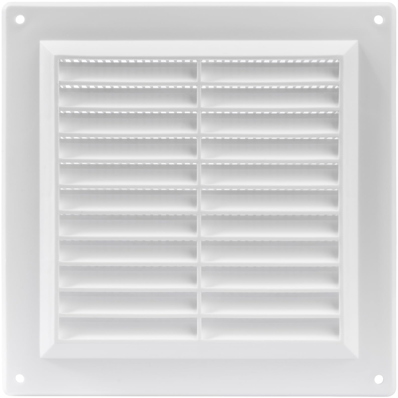 Vent Systems 150 x 150 mm Quadratisches Lüftungsgitter, Kunststoff Abdeckung mit Insektenschutz, Mauerlüftung HVAC Luftauslass für Innen-/Außenwände, Decken, Schuppen, Wohnwagen, Heimwerkerbedarf Vent Systems 150 x 150 mm Quadratisches Lüftungsgitter, Kunststoff Abdeckung mit Insektenschutz, Mauerlüftung HVAC Luftauslass für Innen-/Außenwände, Decken, Schuppen, Wohnwagen, Heimwerkerbedarf von Vent Systems