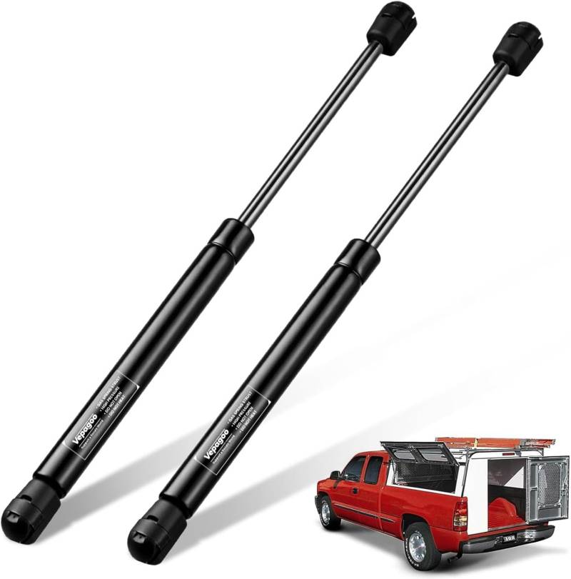 C16-09209 Fensterhebe-Halterung, 39,1 cm, 38lbs/169N Stoßstreben für Wohnmobil Heckscheibe, 2 Stück von Vepagoo