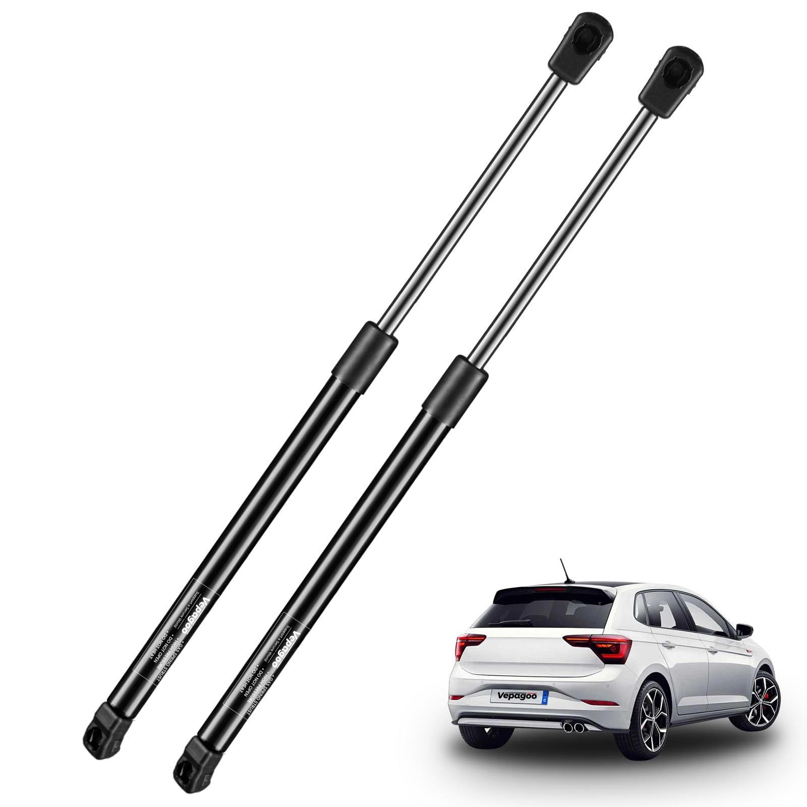 Vepagoo Heckklappendämpfer Gasdruckfedern für Polo 6R 6C 1.2L Schrägheck 2011-2014 Polo 6R 1.2L-2.0L Schrägheck 2009-2020 kofferraum dämpfer OEM-Teilenummer: #6R6827550A, Original- Gasfeder– 2 Stück Vepagoo Heckklappendämpfer Gasdruckfedern für Polo 6R 6C 1.2L Schrägheck 2011-2014 Polo 6R 1.2L-2.0L Schrägheck 2009-2020 kofferraum dämpfer OEM-Teilenummer: #6R6827550A, Original- Gasfeder– 2 Stück von Vepagoo