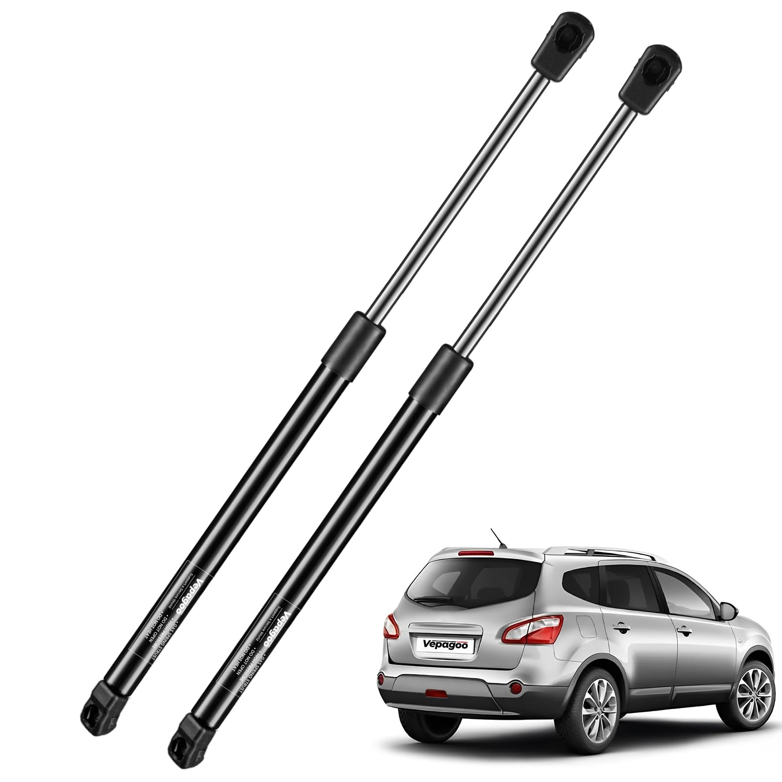 Vepagoo Heckklappendämpfer Gasdruckfedern für Qashqai II J11_ Alle Motoren SUV 2013-2019 kofferraum dämpfer OEM-Teilenummer: #904504EA0A, Original- Gasfeder– 2 Stück Vepagoo Heckklappendämpfer Gasdruckfedern für Qashqai II J11_ Alle Motoren SUV 2013-2019 kofferraum dämpfer OEM-Teilenummer: #904504EA0A, Original- Gasfeder– 2 Stück von Vepagoo